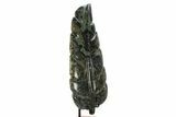 Polished Kambaba Jasper Leaf with Stand - Madagascar #335213-2